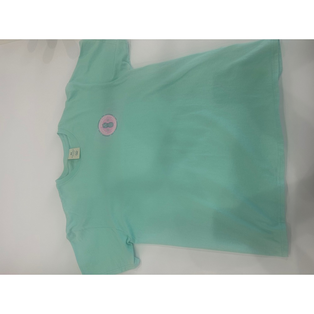 Simply Southern Mint Green Pineapple Simple is Beautiful T-Shirt Large - Picture 3 of 9